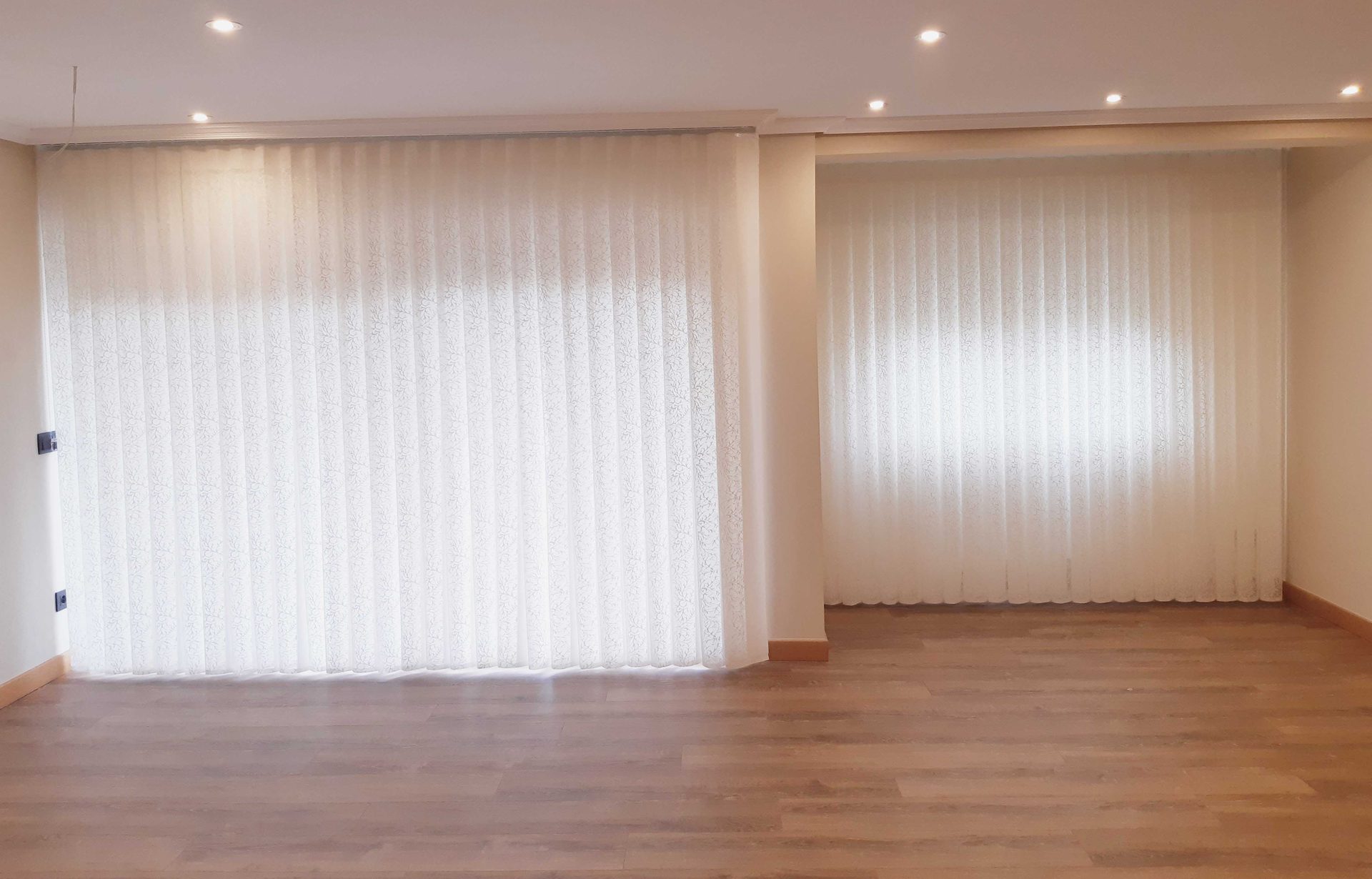 Cortinas DINNO gran espacio residencia